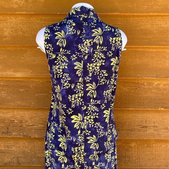 OJAI Vintage Floral Island Style Tank Skirt Set - Picture 10 of 13
